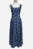Sleeveless Floral Midi Dress