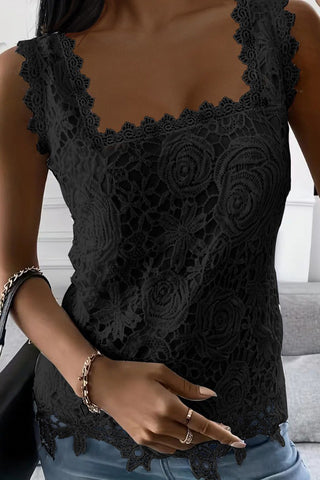 Sleeveless Lace Camisole Top
