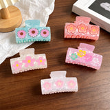 Floral Hair Claw Set
