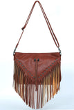 Studded Fringe Crossbody Bag