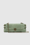 Chain Strap Flap Crossbody Bag