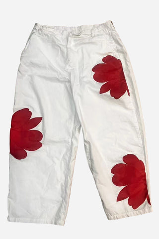 Floral Wide Leg Pants