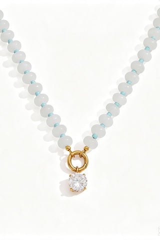 Pendant Accent Beaded Necklace