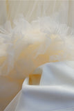 Tiered Ruffle Tulle Midi Skirt