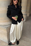 High-Waist Balloon Leg Casual Pants