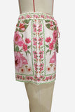 Floral Drawstring Casual Shorts