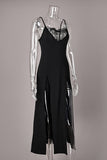 Lace Split Hem Cami Nightdress