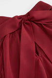 Tie-Neck Sleeveless Blouse