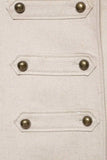 Button-Front Shift Dress