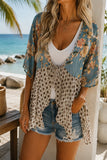 Floral Tie-Front Blouse