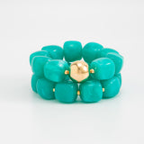 Chunky Beaded Stretch Bracelet