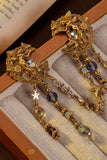 Fairy Moon Star Dangle Earrings