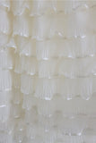 Tiered Ruffle Midi Skirt