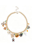 Halloween Charm Chain Necklace