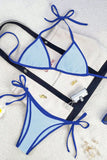 Tie-Back Halter Bikini Sets