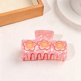 Floral Hair Claw Set