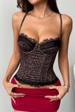 Spaghetti Strap Leopard Cami