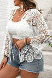 Crochet Long Sleeve Boho Blouse
