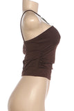 Halter Bodycon Sleeveless Top