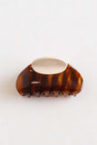 Marbled Acetate Claw Hair Clip