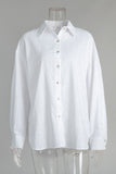 Button-Front Collared Shirt