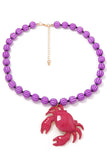 Shell Starfish Lobster Pendant Necklace