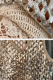 Crochet Knit Tank Top