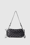 Leopard Print Shoulder Bag with Side Ties