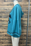 Horse Graphic Poncho Hoodie