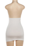 Elegant Plunge Evening Dress
