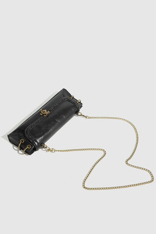Chain Strap Flap Crossbody Bag