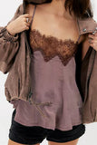 Lace Trim Camisole Top
