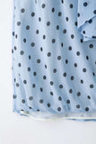 Polka Dot Bow Neck Tank Top
