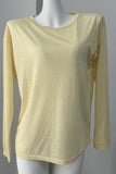 Sheer Relaxed Long Sleeve Top
