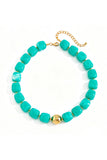 Beaded Chunky Accent Necklace