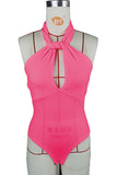 Twist Halter Bodysuit