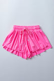 Elastic-Waist Casual Shorts