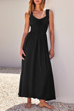 Smocked Maxi Summer Dress