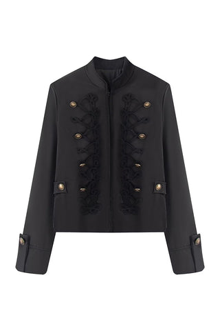 Vintage Button Detail Jacket