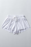 Elastic-Waist Casual Shorts