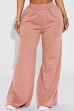 Wide-Leg Casual Pants