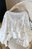Crochet V-Neck Blouse