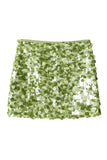 Sequin A-Line Mini Skirt