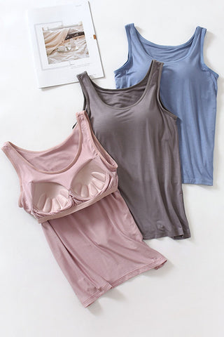 Built-In Bra Tank Top