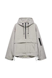 Half-Zip Hooded Anorak Jacket