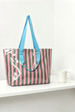 Striped Tote Bag