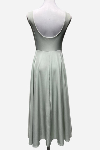 Square-Neck Midi Dress