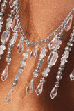 Beaded Halter Cutout Crop Tank
