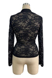 Lace Sleeve Ruched Sweetheart Top