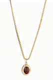 Tone Heart Pendant Necklace